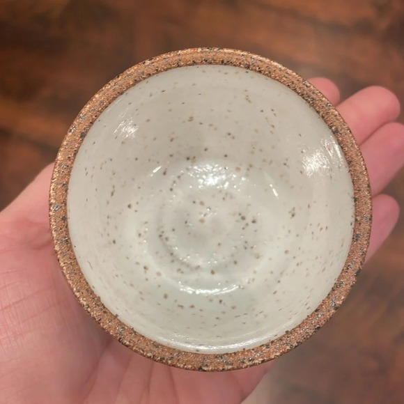 Megan Sofia Pottery Cup Bowl, NEW - Picture 2 of 4